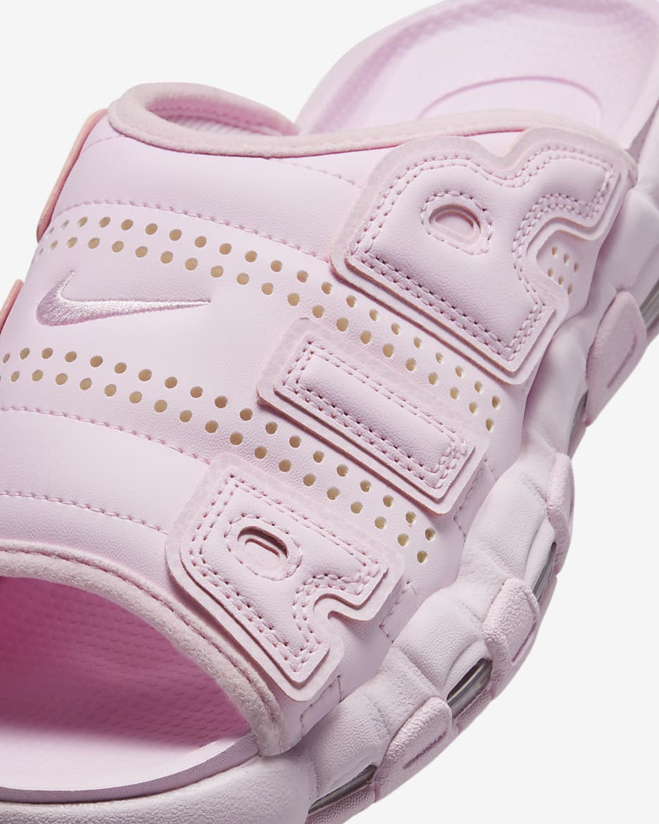 Nike Air More Uptempo Women's Slides. Nike ID